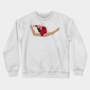 Laurie Hernandez Gymnastics Drawing Crewneck Sweatshirt